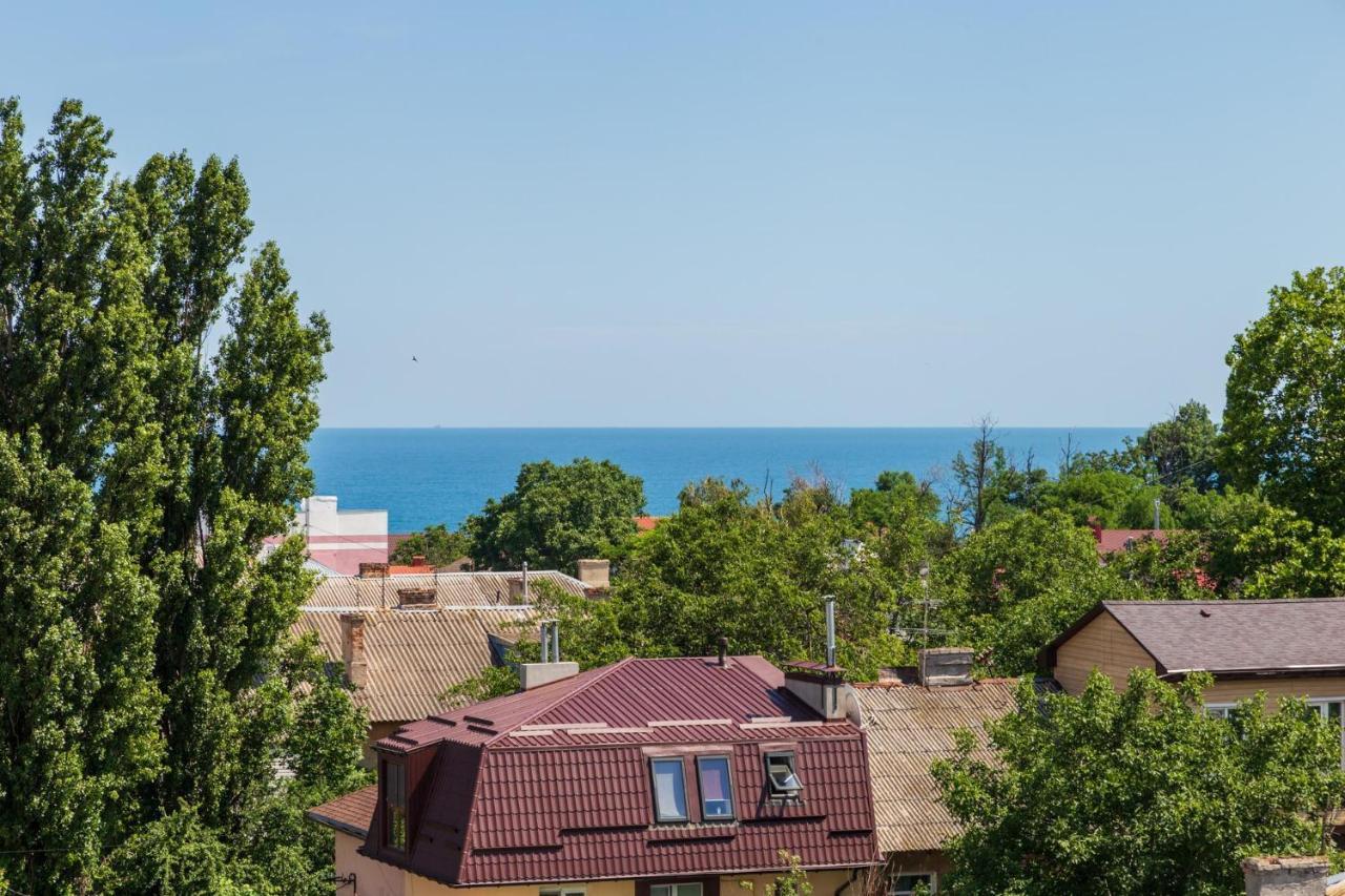 Vip Apartment C Панорамой Моря, Жк Новый Берег Odessa Dış mekan fotoğraf